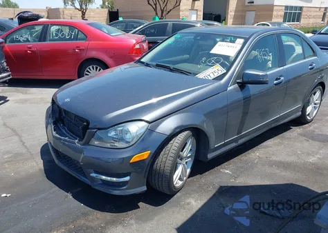 2013 Mercedes-Benz C 250 Luxury/Sport from USA, damaged, VIN WDDGF4HB0DR248993